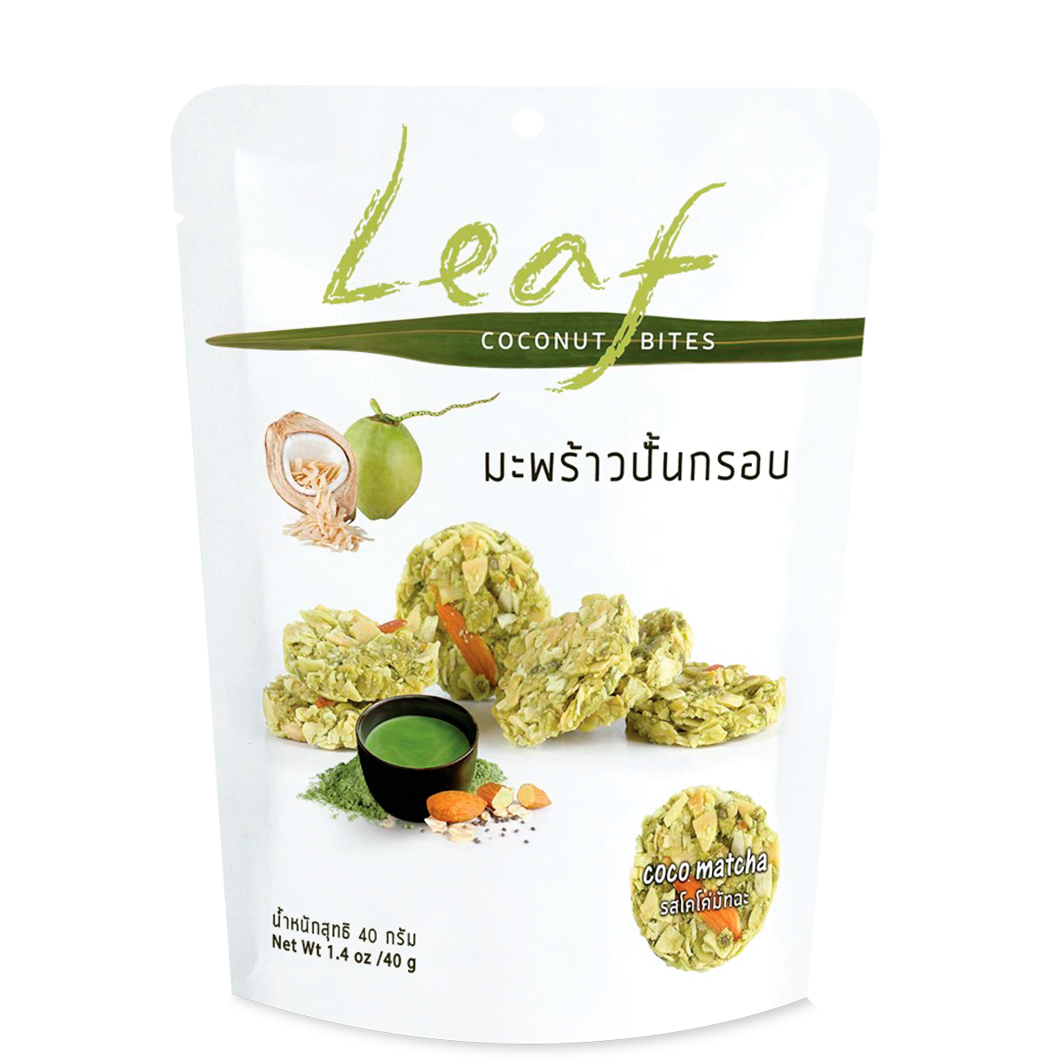 Coconut Bites - Coco Matcha 40g