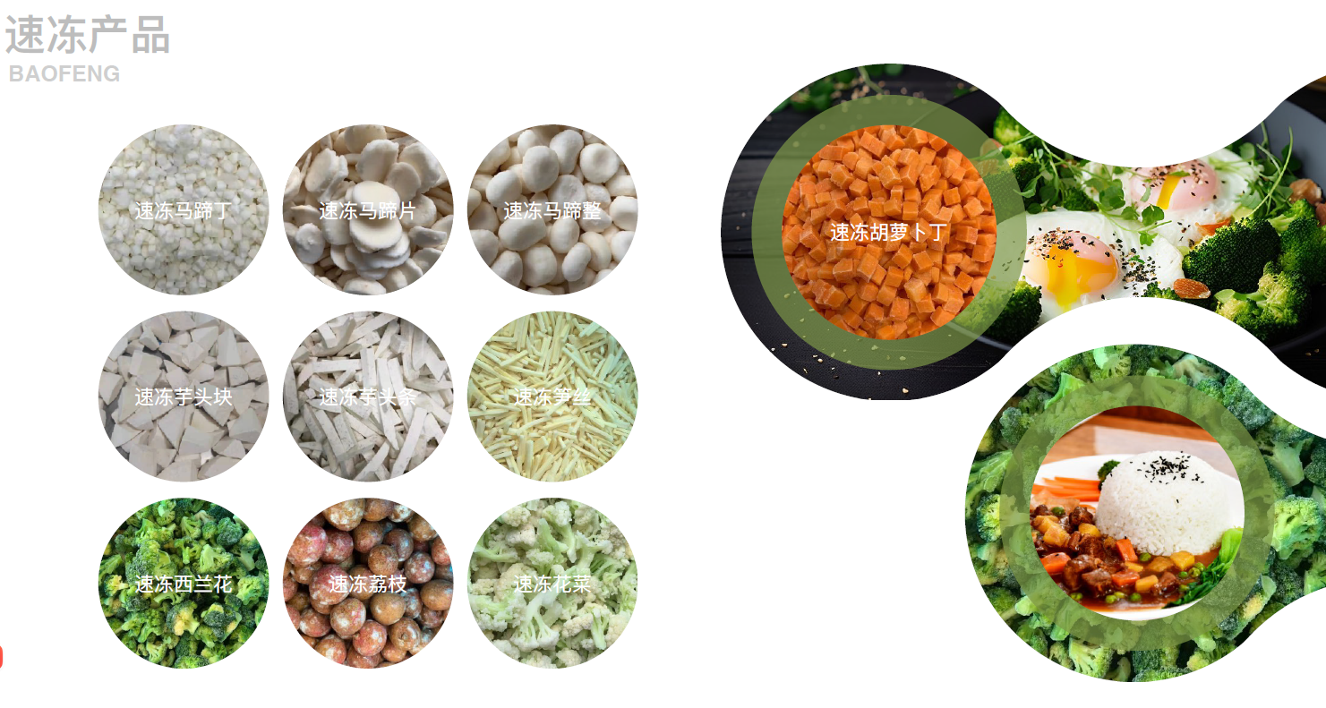 速凍蔬菜