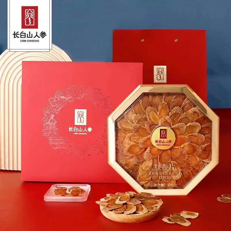 紅參片禮盒