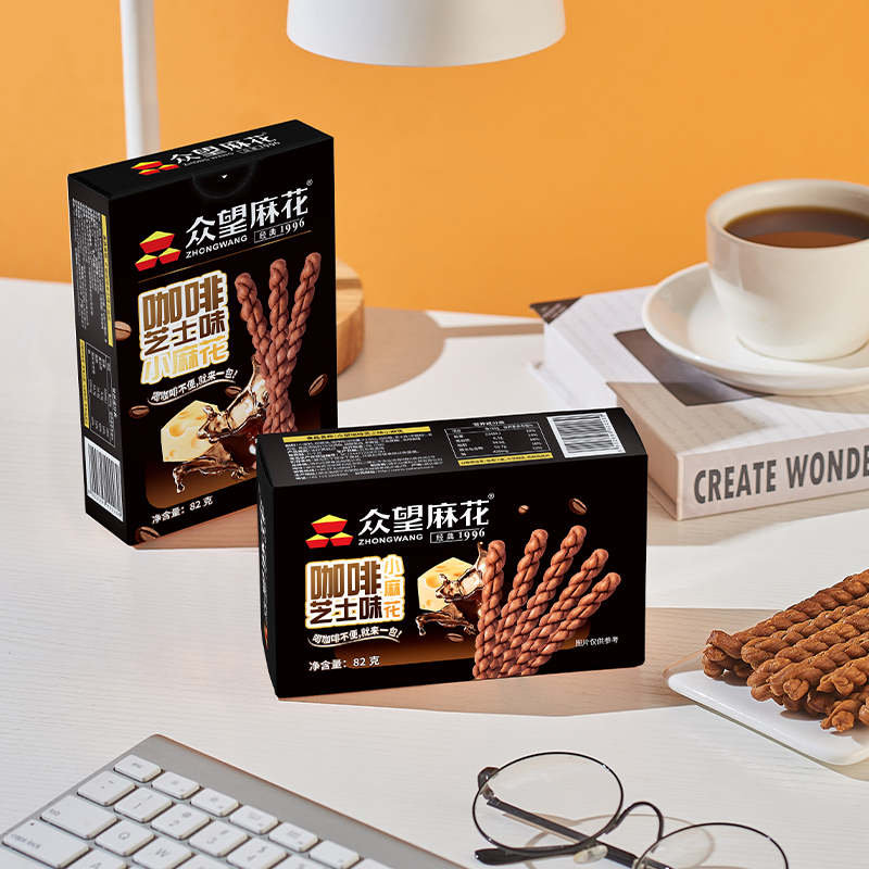 众望小麻花咖啡芝士味