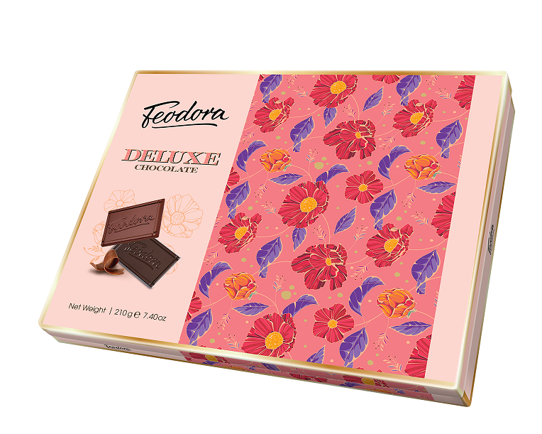菲德雅花海系列60%和75%可可巧克力（28片禮盒）