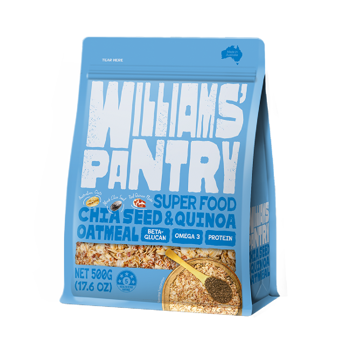 威廉姆斯食閣奇亞籽藜麥混合麥片