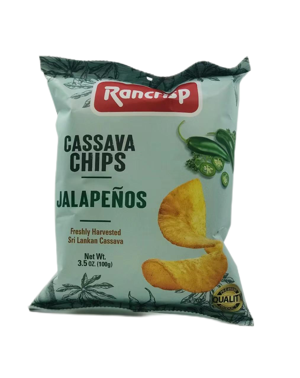 兰脆青椒味木薯片（膨化食品）