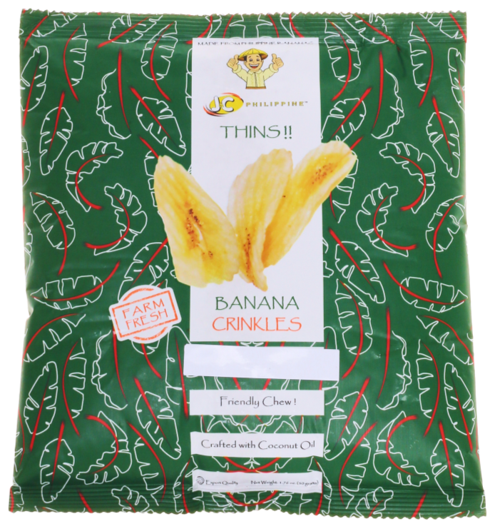 佳乐来牌波纹香蕉片