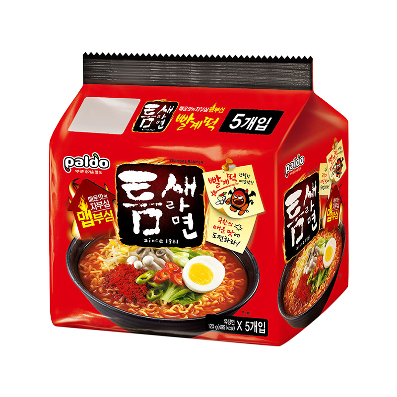 PALDO极地辣味汤面(油炸方便面)