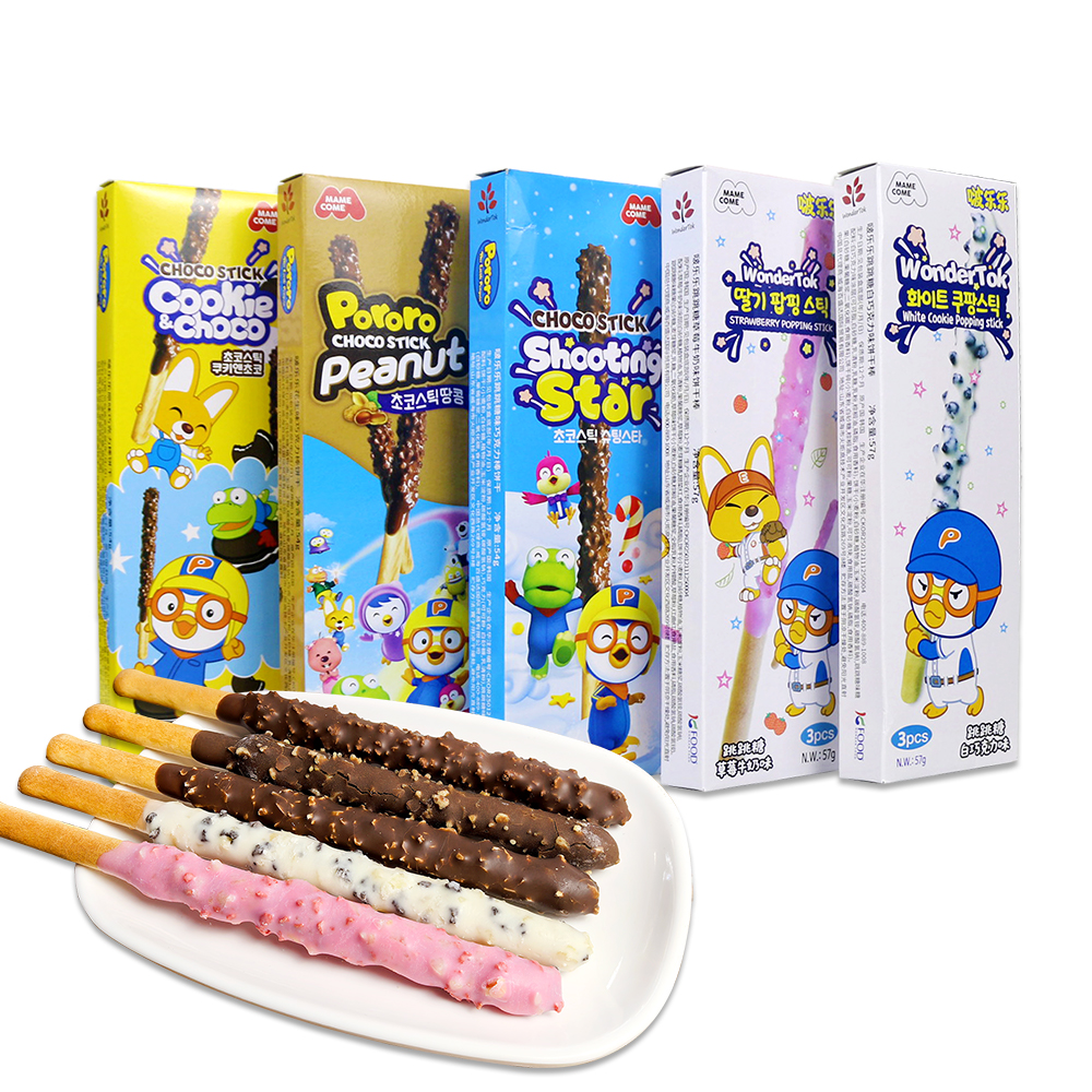 啵乐乐巧克力棒