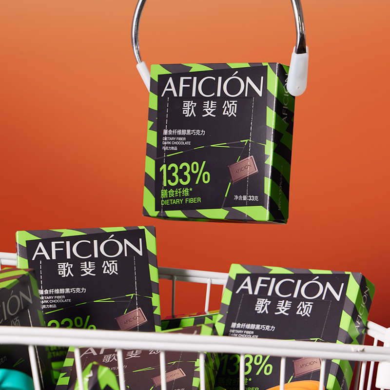 歌斐頌膳食纖維醇黑巧克力