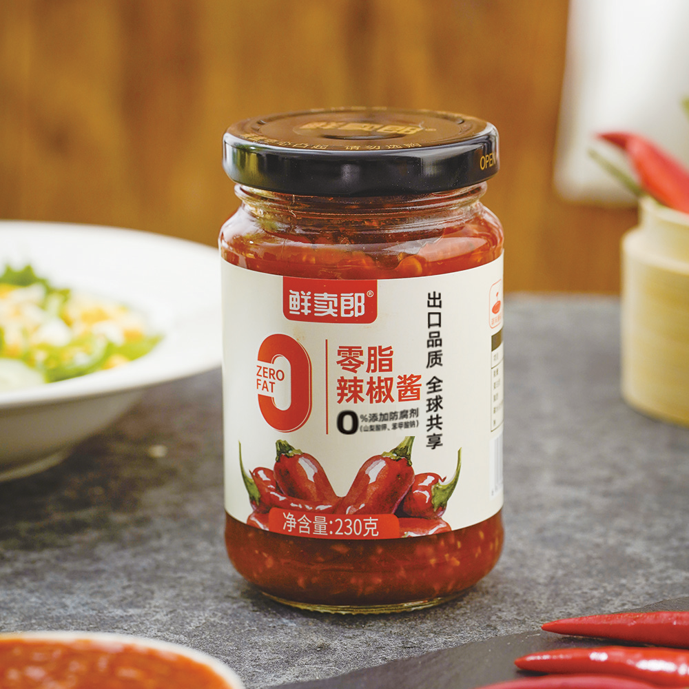 鲜卖郎0脂辣椒酱230g