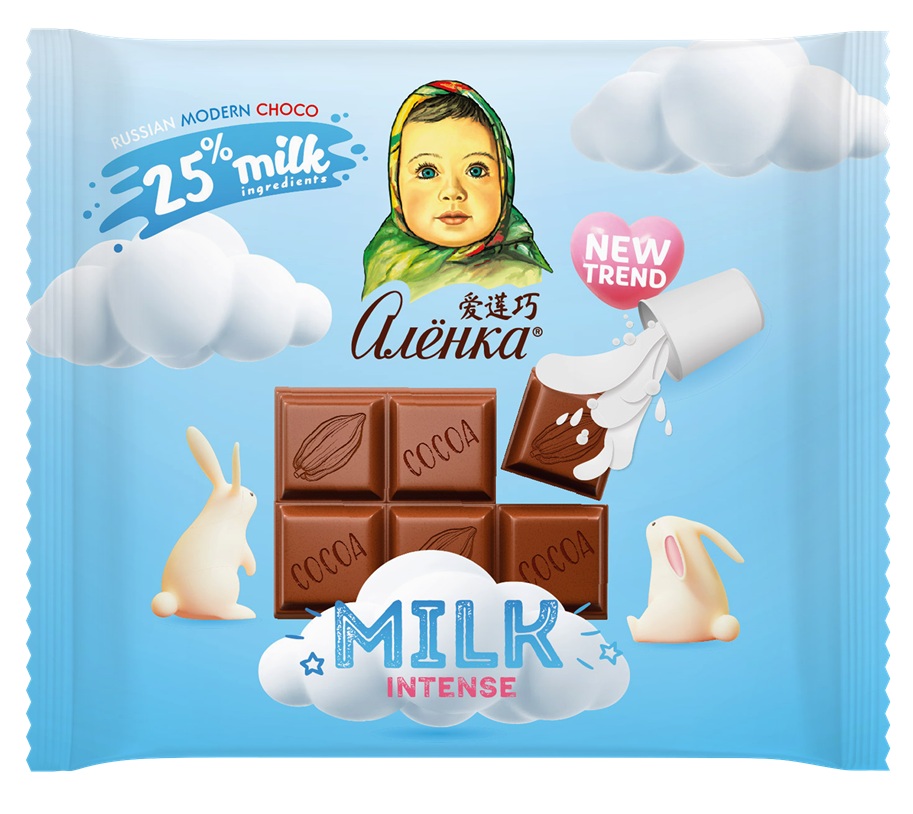 愛蓮巧特濃牛奶巧克力70g