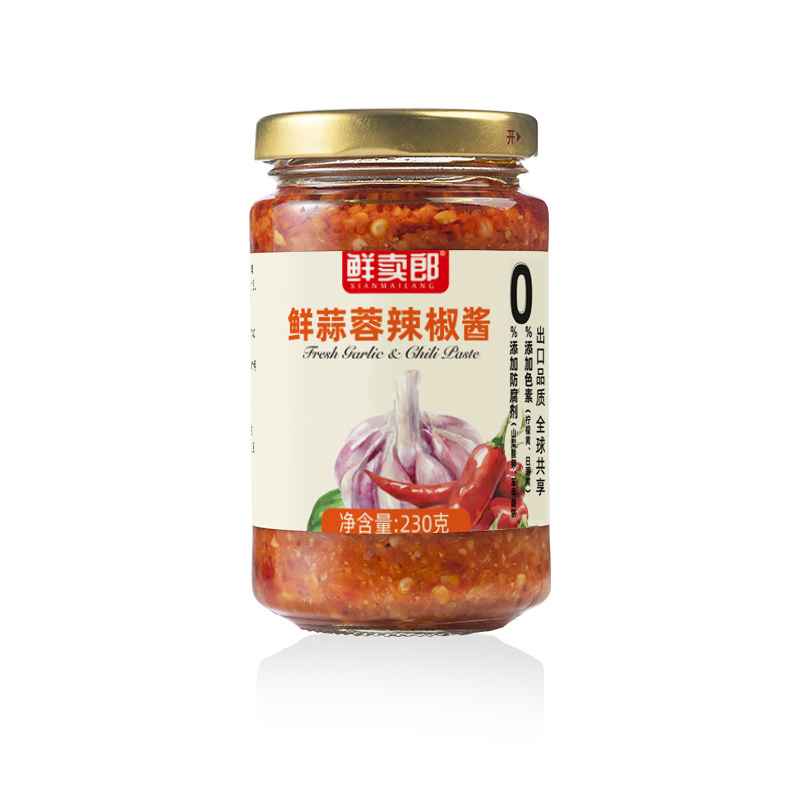 鲜卖郎鲜蒜蓉辣椒酱