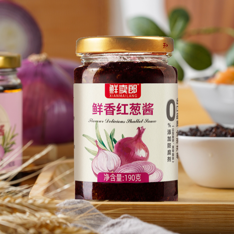 鲜卖郎鲜香红葱酱