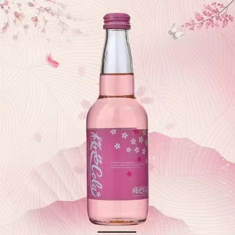 齐藤樱花味可乐型碳酸饮料330ml