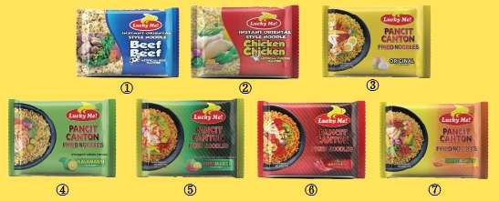 LUCKY ME方便面