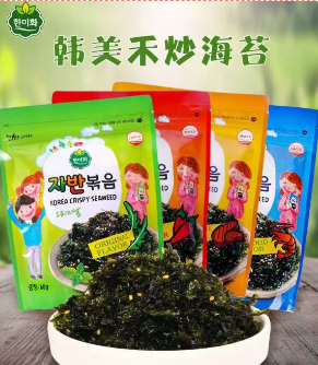 進(jìn)口韓美禾炒海苔