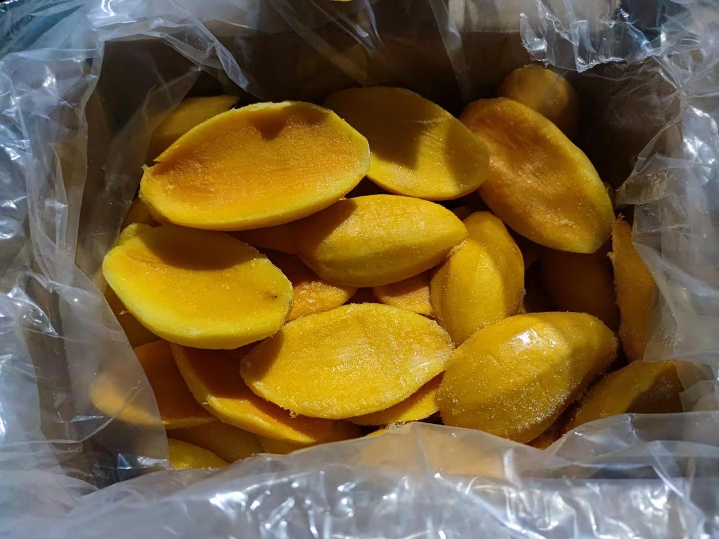速冻芒果切半