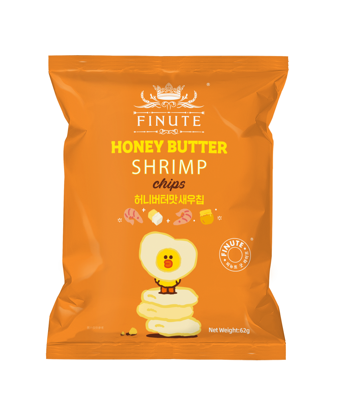 FINUTE蜂蜜黃油味蝦片