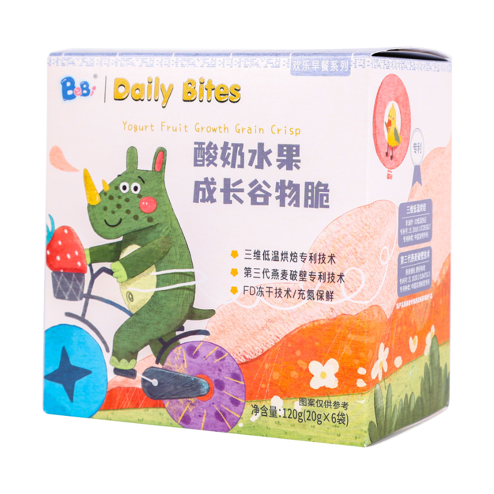 BeBi酸奶水果缤纷谷物脆/酸奶可可谷物脆