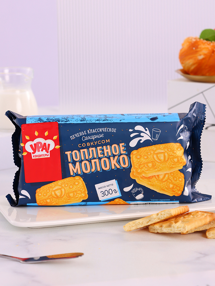 烏拉牌烤奶味餅干
