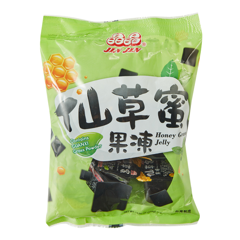 晶晶仙草蜜果凍370g