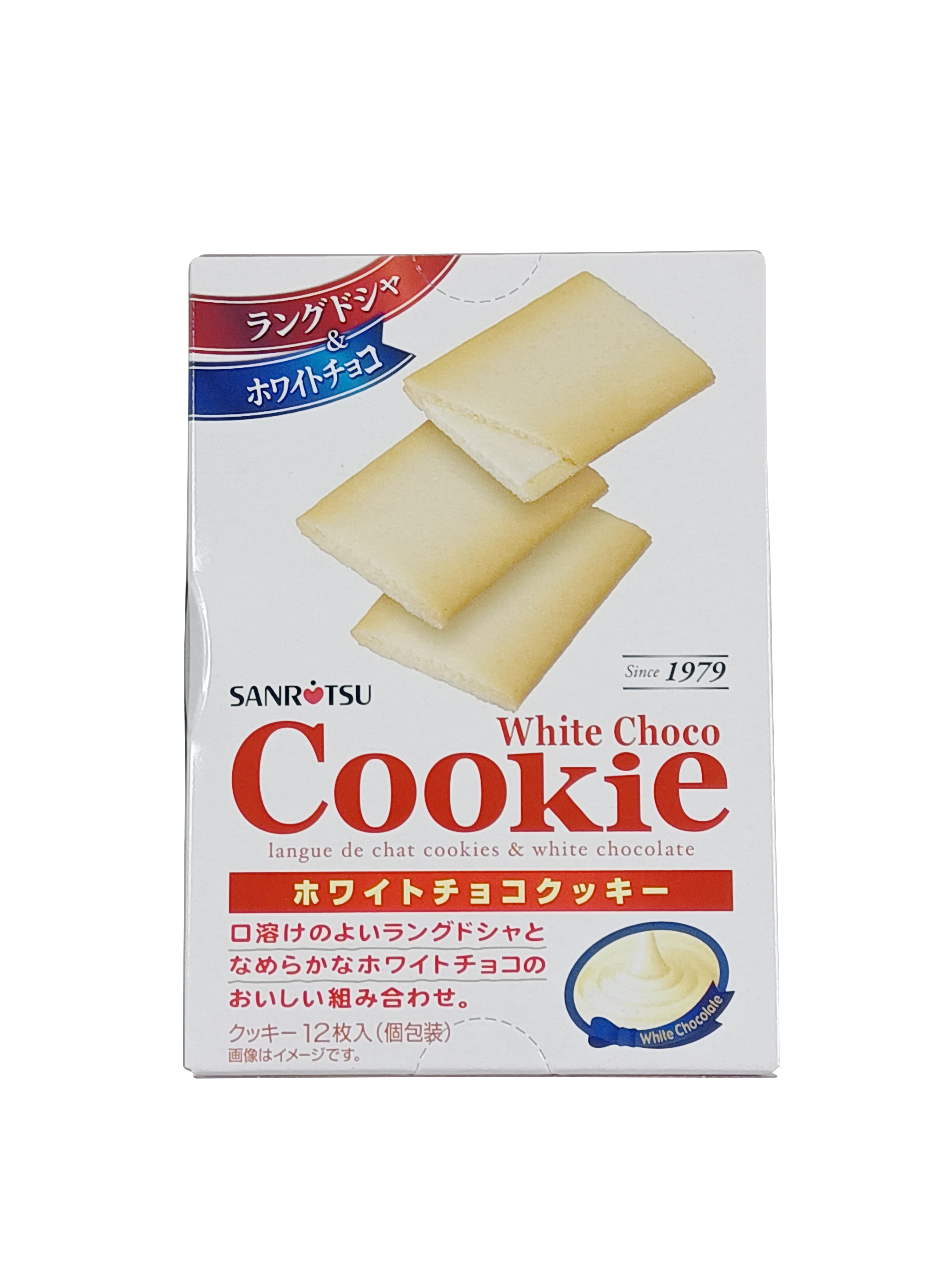 三立白巧克力味夾心餅干78g