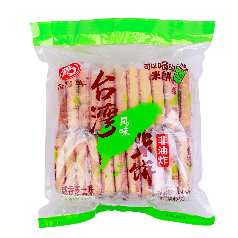 350g臺(tái)灣風(fēng)味米餅