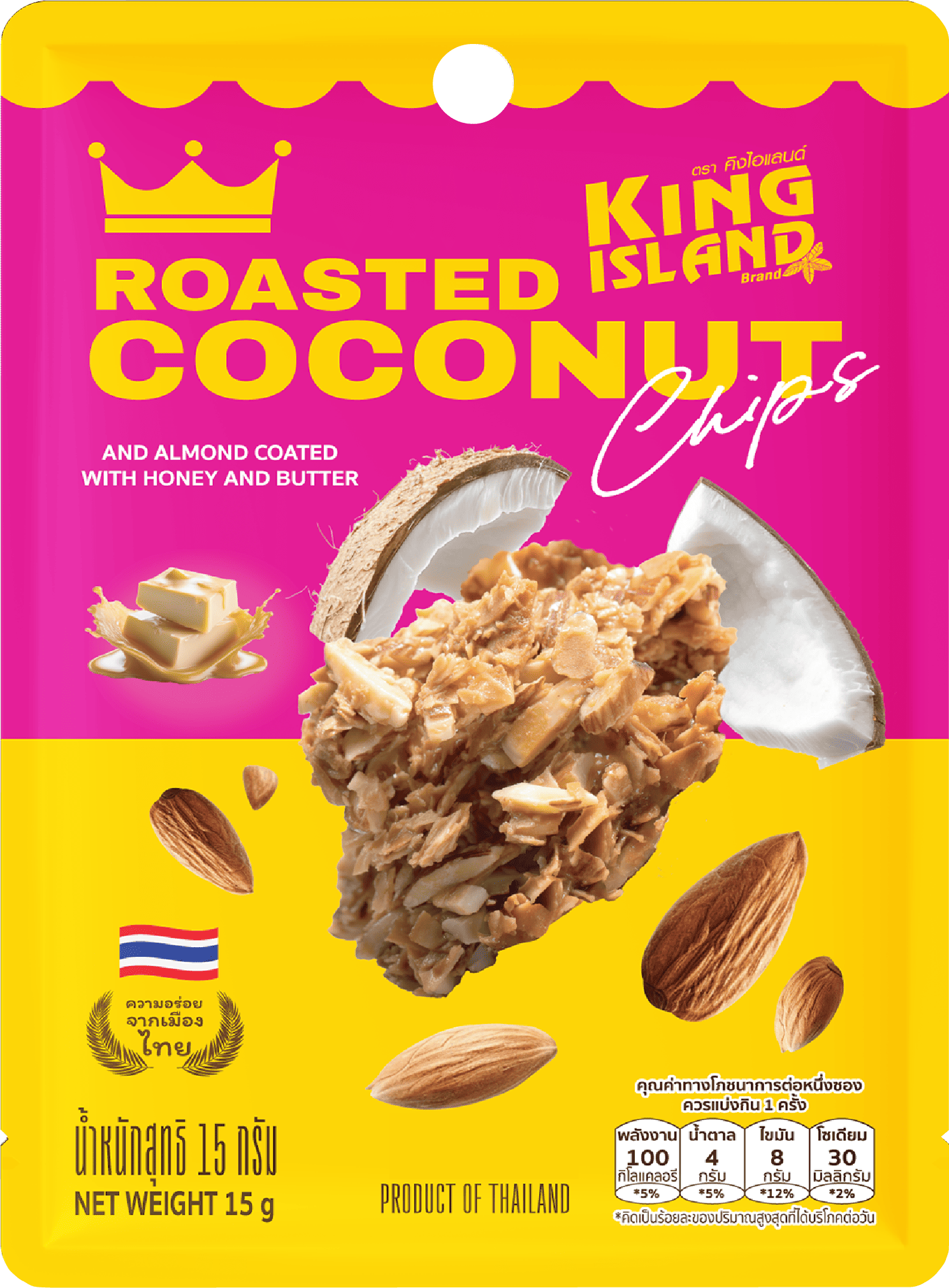 杏仁蜂蜜黃油椰子片