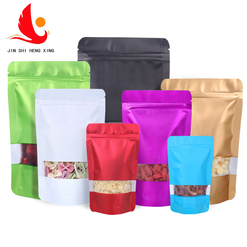 彩色鍍鋁開窗自立袋