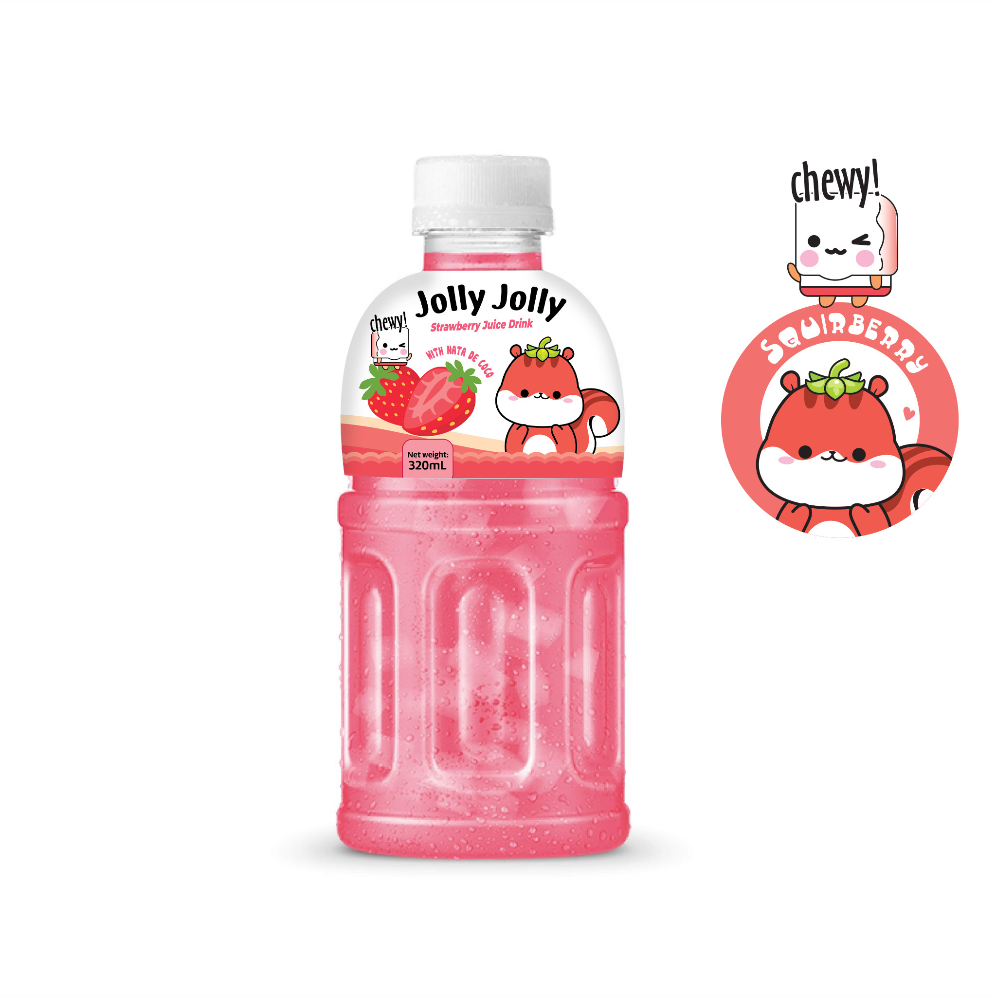 Jolly Jolly Nata De Coco - Strawberry 320ml.jpg