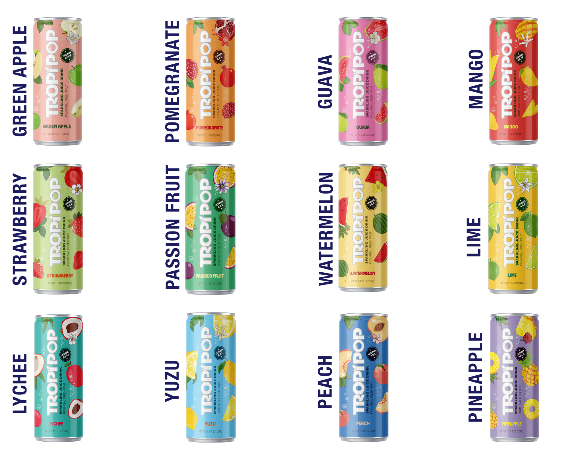 TROPIPOP 氣泡果汁飲料