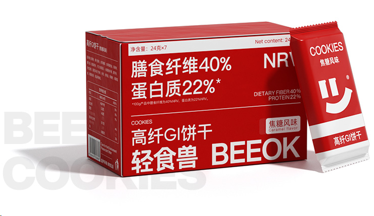 輕食獸 高纖GI餅干168g(焦糖風(fēng)味)