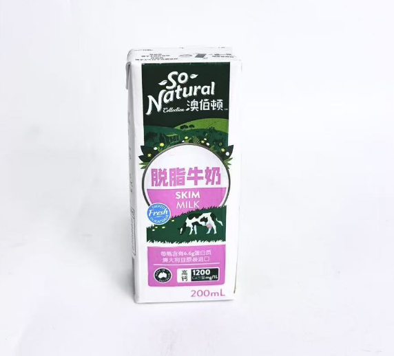 澳伯頓脫脂紐200ml