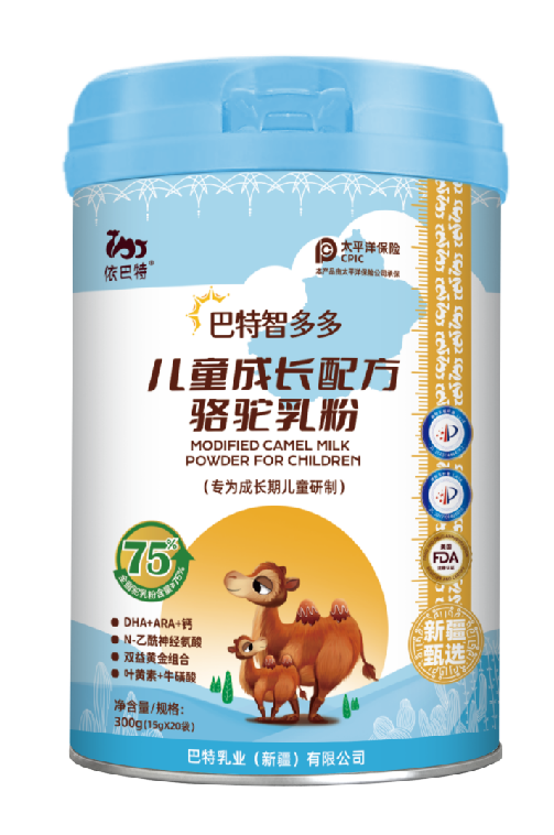 巴特智多多·兒童成長(zhǎng)配方駱駝乳粉