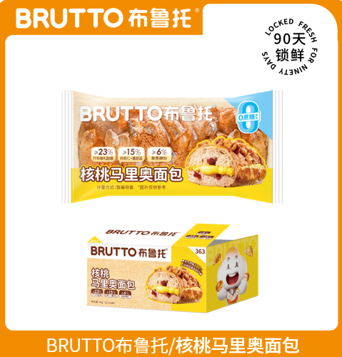 核桃馬里奧面包