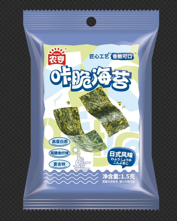 1.5克農(nóng)亨咔脆海苔（日式風(fēng)味）