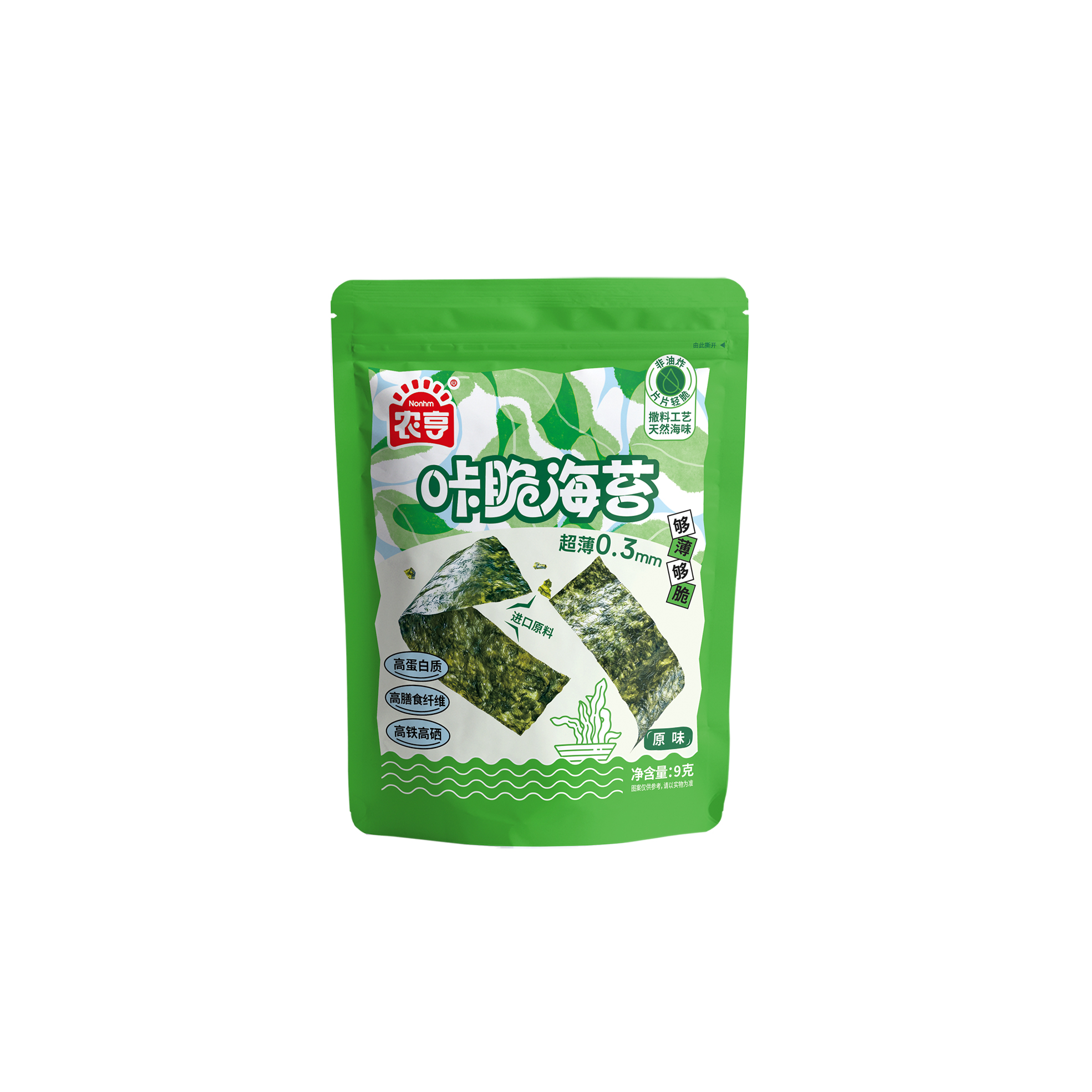 9克農(nóng)亨咔脆海苔（原味）