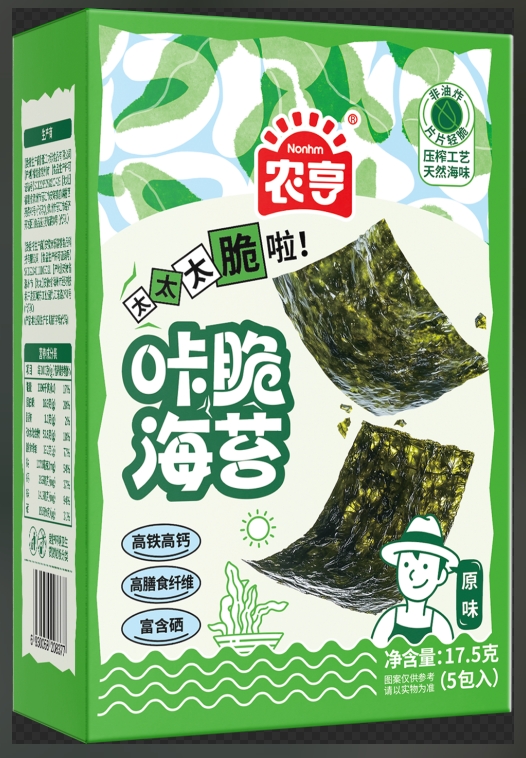 17.5克農(nóng)亨咔脆海苔（原味）