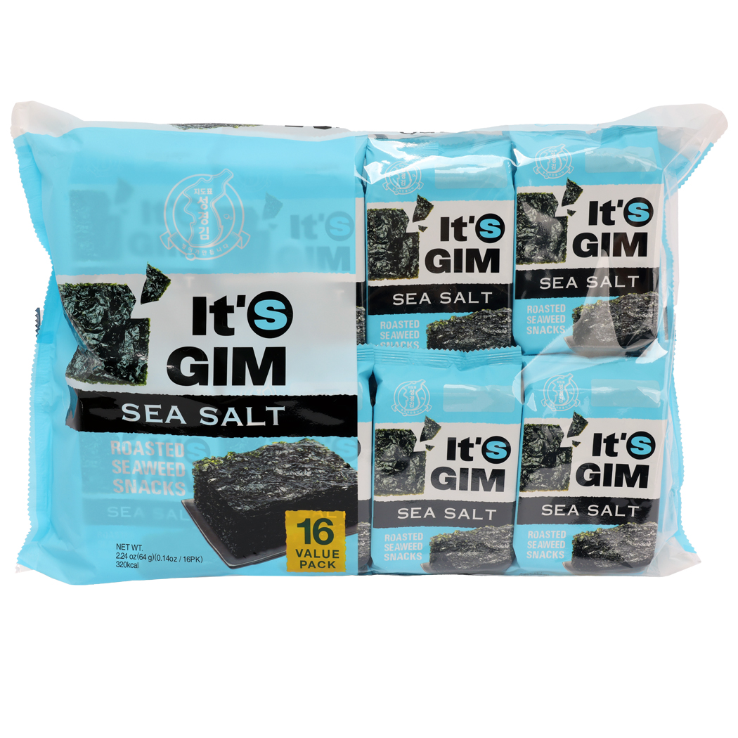 It’s GIM sea salt 4g*16