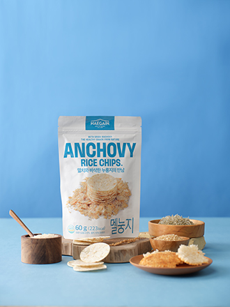麥能吉 — 鳀魚鍋巴零食