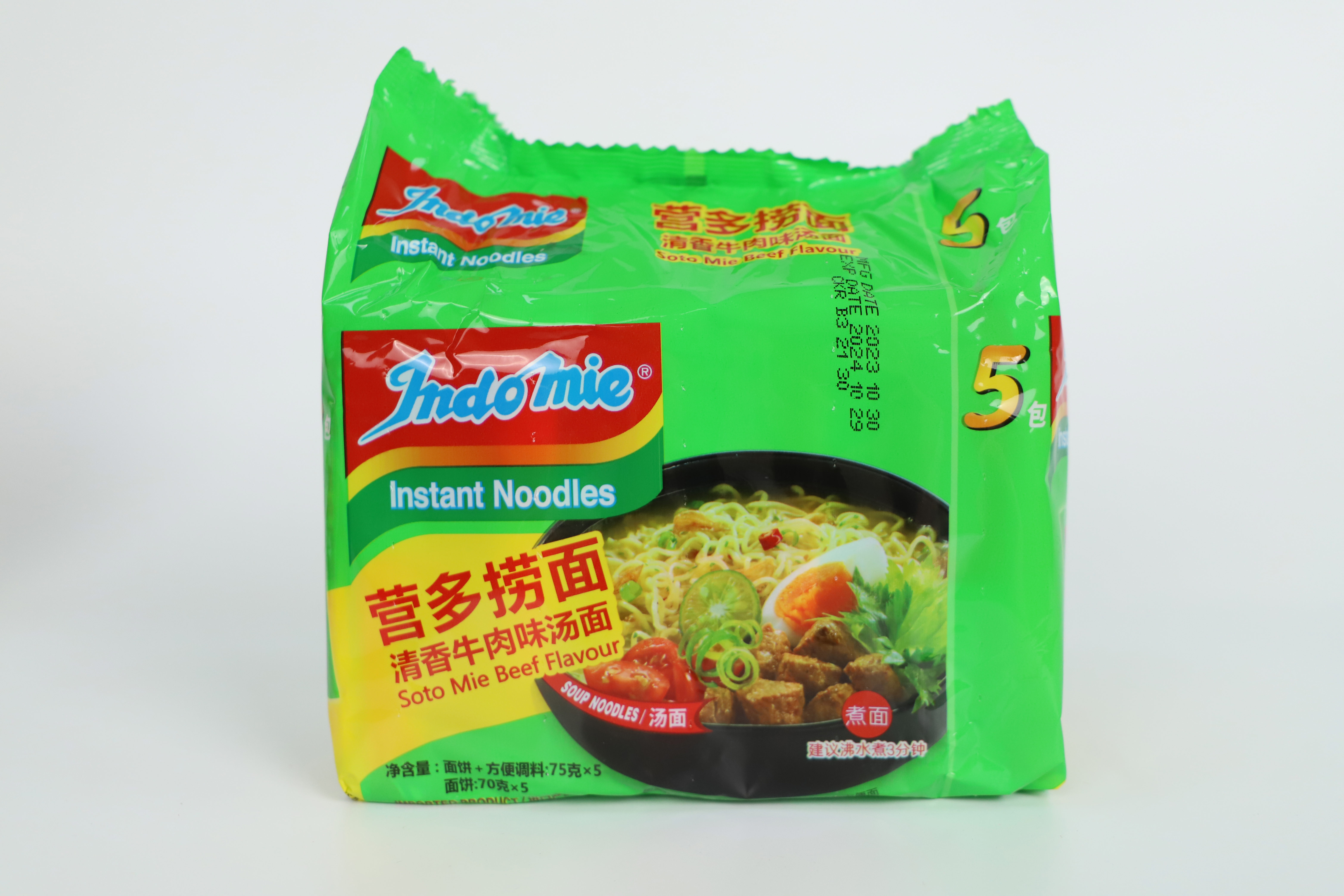 營多撈面清香牛肉味湯面