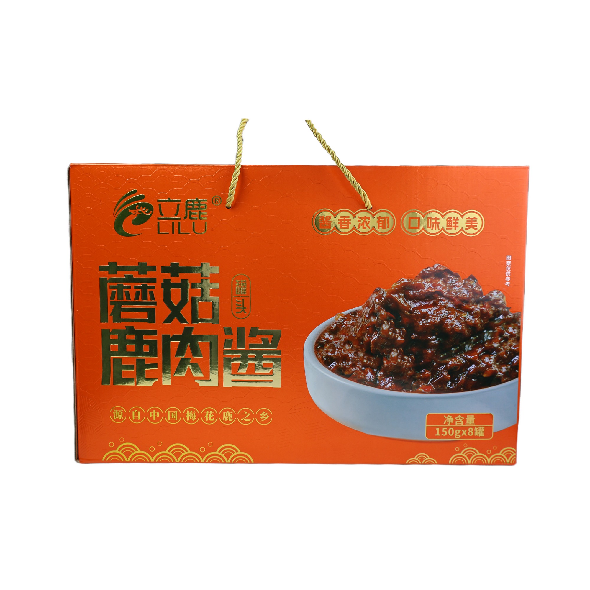 蘑菇鹿肉醬8罐禮盒裝