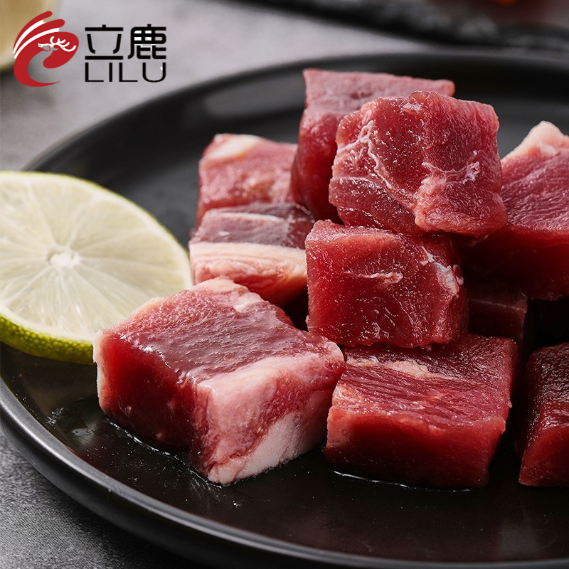 鹿肉粒500克