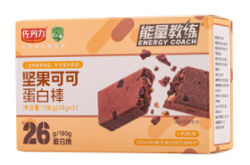 佐丹力&能量教練堅(jiān)果可可蛋白棒