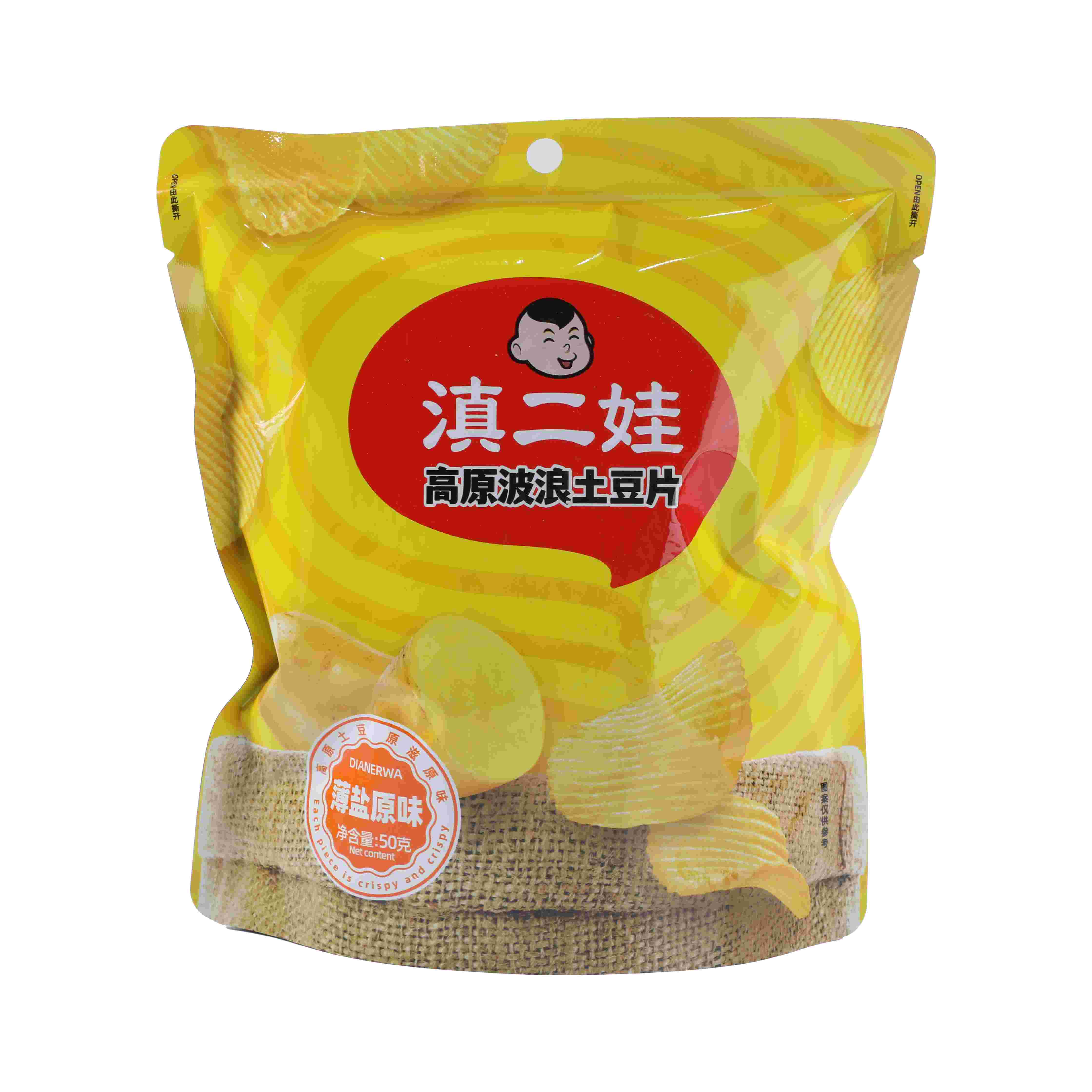 高原波浪土豆片（原味）