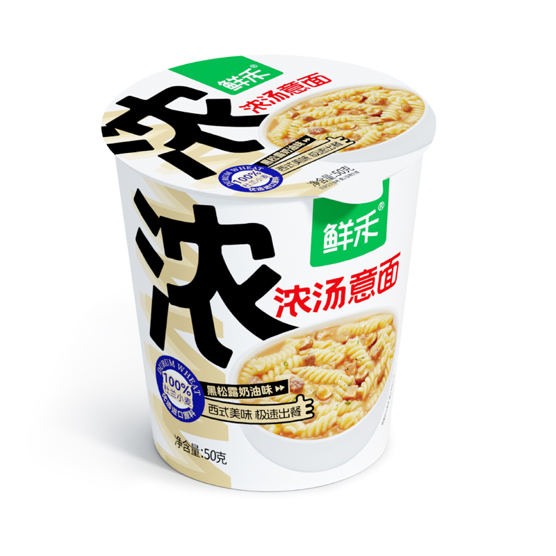 鮮禾濃湯意面黑松露奶油味50克