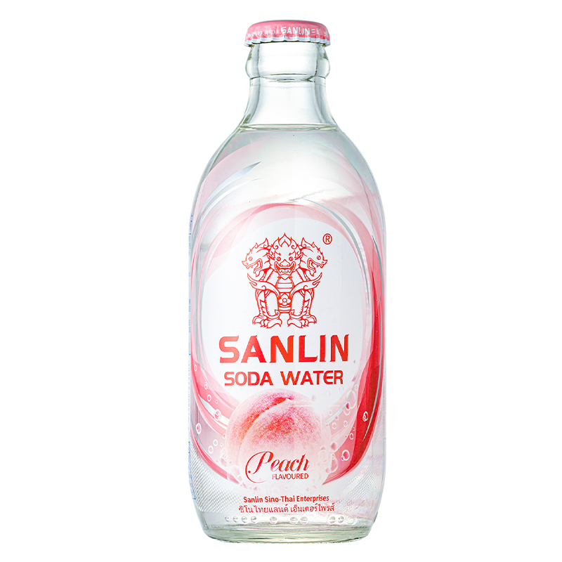 三麟蘇打汽水-白桃味