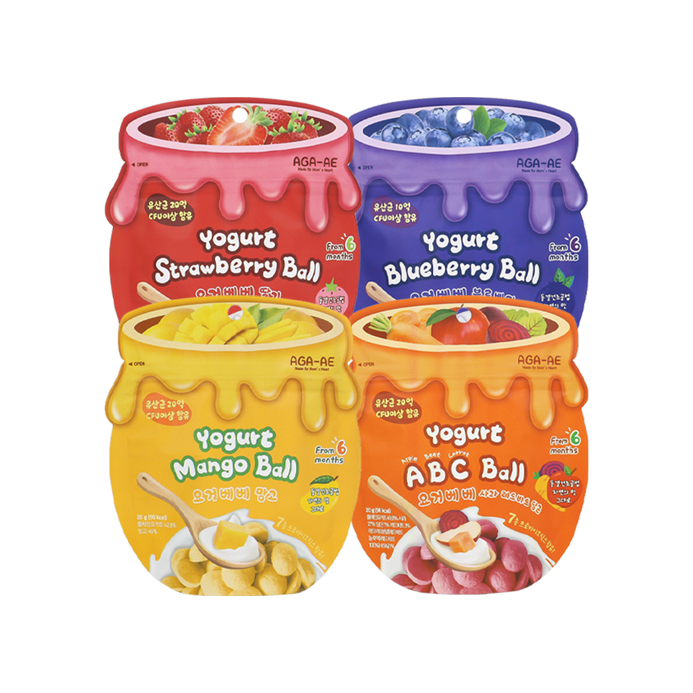 我珂愛 酸奶寶寶 兒童酸奶溶豆 （4種）