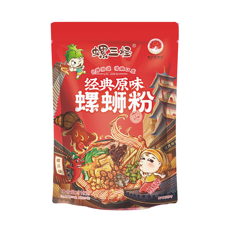 螺三怪原味柳州螺螄粉
