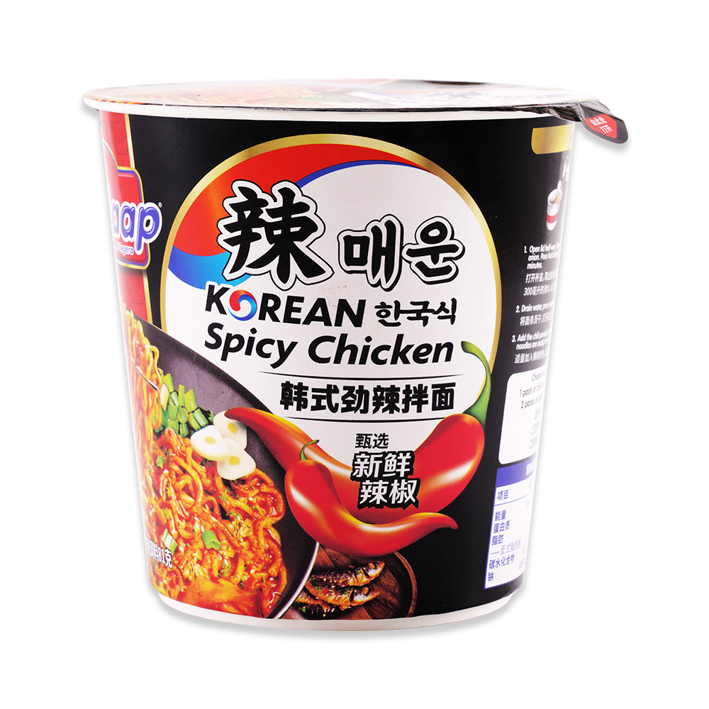 輝英喜達(dá)?韓式勁辣拌面(方便杯面)