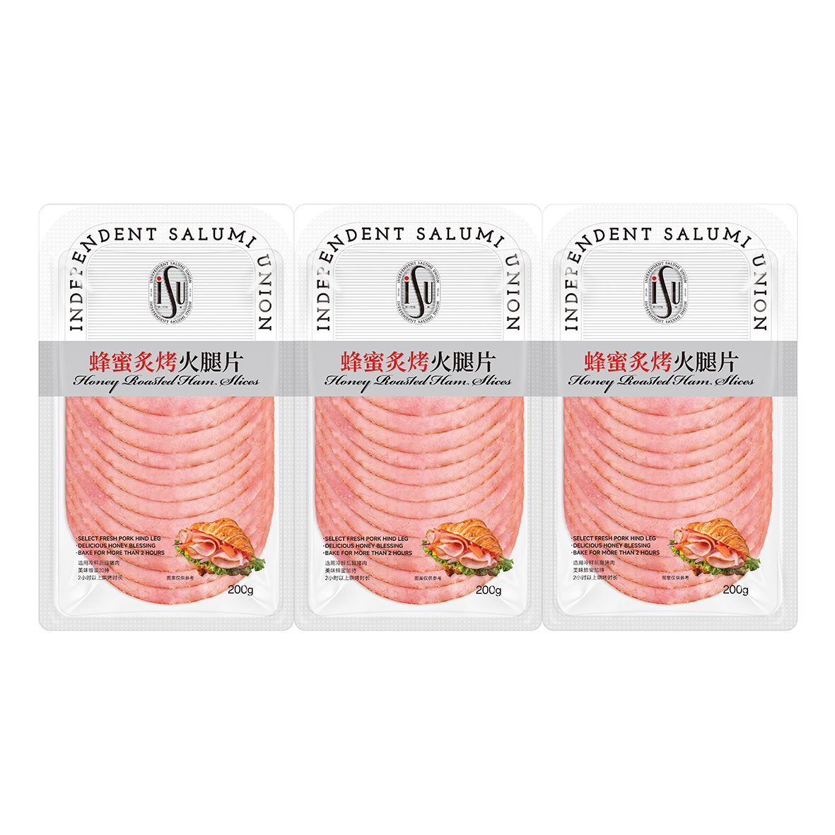 蜂蜜炙烤火腿片