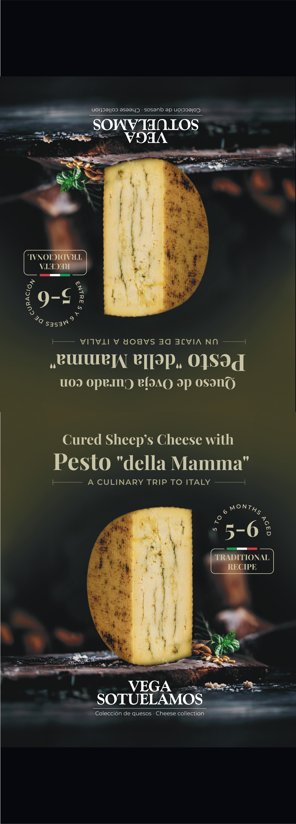 意大利香蒜醬腌制羊奶酪